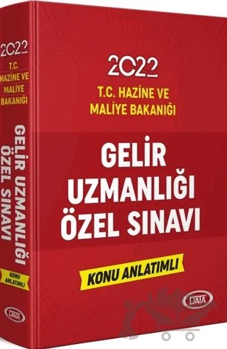 T.C Hazine ve Maliye Bakanlığı Gelir Uzmanlığı Özel Sınavı Konu Anlatımlı – Kolektif – Data Yayınları kitap kapağı