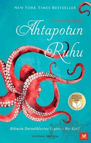 Ahtapotun Ruhu – Sy Montgomery – Beyaz Baykuş Yayınları kitap kapağı