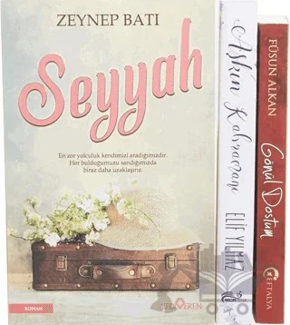 Aşka Yolculuk Seti (3 Kitap Takım) – Elif Yılmaz, Füsun Alkan, Zeynep Batı – Yediveren Yayınları kitap kapağı