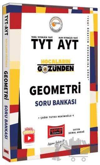 Hocaların Gözünden TYT AYT Geometri Soru Bankası – Çağrı Tutku Hekimoğlu – Yargı Yayınevi kitap kapağı
