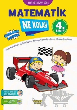 4.Sınıf Matematik Ne Kolay – Muhammed İkbal Gönülalçak – Selimer Yayınları kitap kapağı
