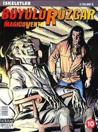 Büyülü Rüzgar Sayı: 10 - İskeletler – Lal Kitap kitap kapağı