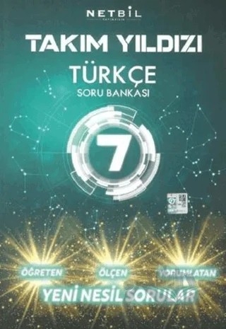 7. Sınıf Türkçe Takım Yıldızı Soru Bankası – Kolektif – Netbil Yayıncılık kitap kapağı