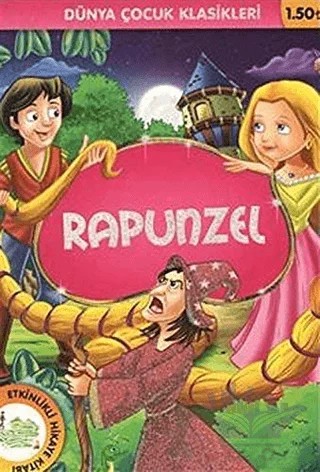 Rapunzel – Grimm Kardeşler – Çocuk Gezegeni kitap kapağı