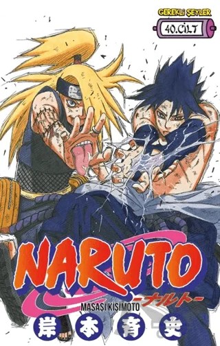 Naruto 40. Cilt – Masaşi Kişimoto – Gerekli Şeyler Yayıncılık kitap kapağı