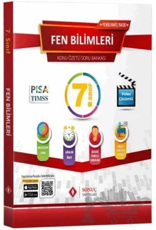 7. Sınıf Fen Bilimleri Konu Özetli Soru Bankası Set – Kolektif – Sonuç Yayınları kitap kapağı