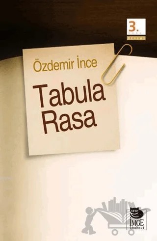Tabula Rasa – Özdemir İnce – İmge Kitabevi Yayınları kitap kapağı