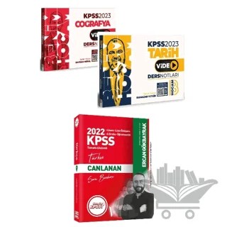2023 KPSS Tarih Coğrafya Video Ders Notları + Türkçe Soru Bankası Ramazan Yetgin Bayram Meral – Kolektif – Hangi KPSS Yayınları kitap kapağı