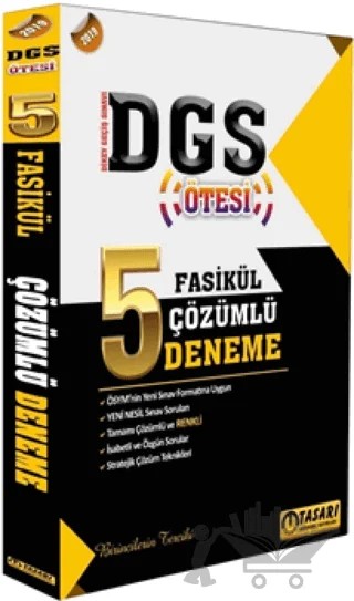 2019 DGS Ötesi 5 Fasikül Çözümlü Deneme – Özgen Bulut, Saadet Bulut – Tasarı Eğitim Yayınları kitap kapağı