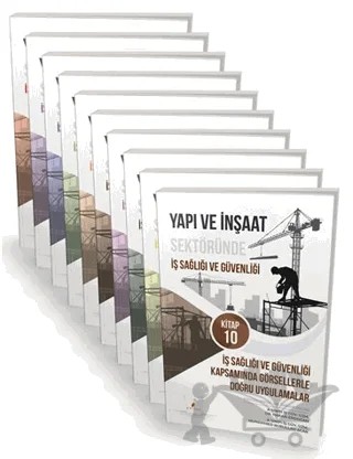 Yapı ve İnşaat Sektöründe İş Sağlığı ve Güvenliği Seti – Muhammed Nurullah Acar – Pelikan Tıp Teknik Yayıncılık kitap kapağı