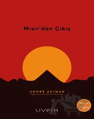 Mısır’dan Çıkış – Andre Aciman – Livera Yayınevi kitap kapağı
