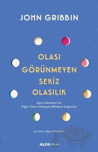 Olası Görünmeyen Sekiz Olasılık – John Gribbin – Alfa Yayınları kitap kapağı
