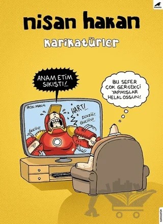 Karikatürler – Nisan Hakan – Kara Karga Yayınları kitap kapağı