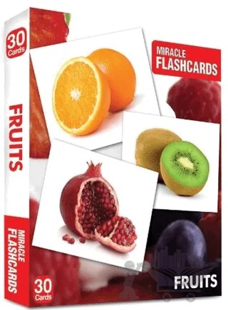 Miracle Flashcards - Fruit Box 30 Cards – Kolektif – MK Publications kitap kapağı