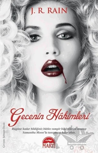 Gecenin Hakimleri – J.R. Rain – Martı Yayınları kitap kapağı