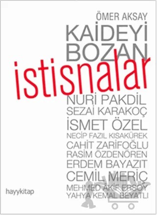Kaideyi Bozan İstisnalar – Ömer Aksay – Hayykitap kitap kapağı