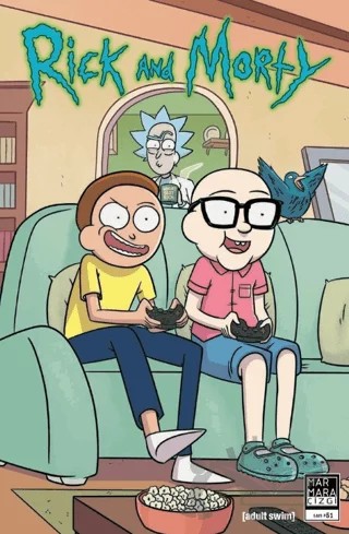 Rick and Morty 51 – Zac Gorman – Marmara Çizgi kitap kapağı