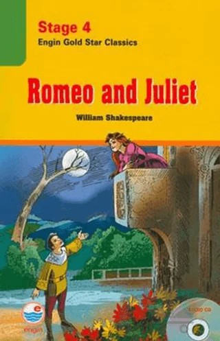 Romeo and Juliet (Cd'li) - Stage 4 – William Shakespeare – Engin Yayınevi kitap kapağı