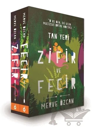 Tan Yeri - Zifir ve Fecir Seti (2 Kitap Takım) – Merve Özcan – Portakal Kitap kitap kapağı