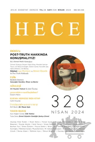 Hece Dergisi - Sayı 328 Nisan 2024 – Hece Dergisi kitap kapağı