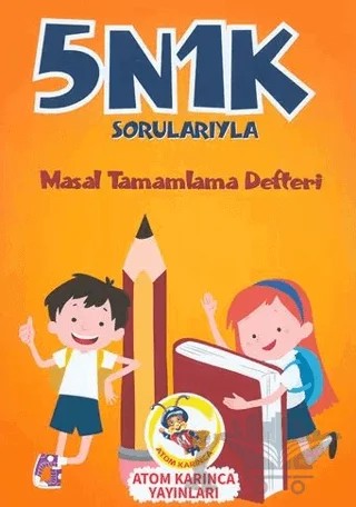 5N1K Sorularıyla Masal Tamamlama Defteri – Kollektif – Orka Çocuk Yayınları kitap kapağı