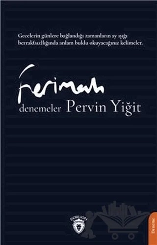 Ferimah – Pervin Yiğit – Dorlion Yayınları kitap kapağı