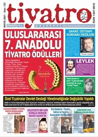 Tiyatro Gazetesi Sayı: 122 Mayıs 2021 – Tiyatro Gazetesi kitap kapağı