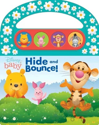 Disney Baby: Hide-And-Bounce! – Kolektif – Pi Kids kitap kapağı