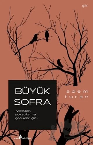 Büyük Sofra – Adem Turan – Çıra Yayınları kitap kapağı