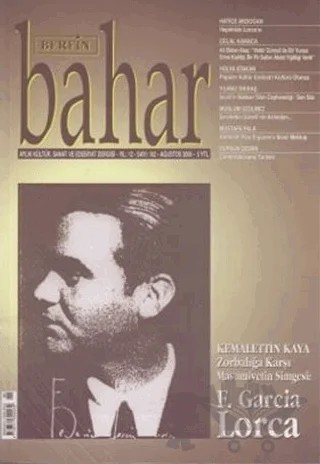 Berfin Bahar Aylık Kültür, Sanat ve Edebiyat Dergisi Sayı: 102 – Berfin Bahar Dergisi kitap kapağı