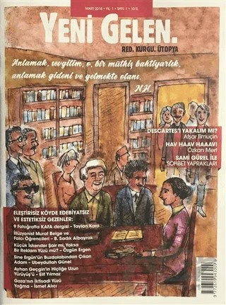 Yeni Gelen Dergisi Sayı: 1 - Mart 2018 – Yeni Gelen Dergisi kitap kapağı