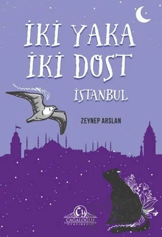 İki Yaka İki Dost - İstanbul – Zeynep Arslan – Cağaloğlu Yayınevi kitap kapağı