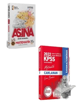 2023 KPSS Matematik Aşina Soru Bankası İsem Yayınları + Hangi KPSS Matematik Soru Bankası İlkhan Altunbüken – Kolektif – Hangi KPSS Yayınları kitap kapağı