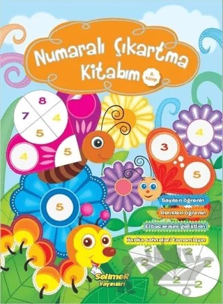 Numaralı Çıkartma Kitabım 2. Kitap – Kolektif – Selimer Yayınları kitap kapağı