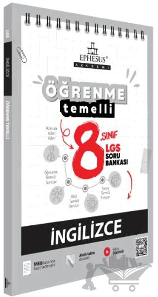 LGS Öğrenme Temelli İngilizce Soru Bnakası – Kolektif – Ephesus Akademi kitap kapağı