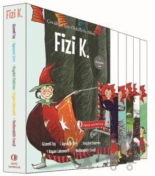 Çocuklar İçin Öykülerle Bilim - Fizi K (5 Kitap Takım) – Blandine Pluchet, Virginie Rochetti – ODTÜ Geliştirme Vakfı Yayıncılık kitap kapağı