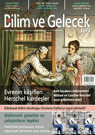 Bilim ve Gelecek Dergisi Sayı: 184 Haziran 2019 – Bilim ve Gelecek Dergisi Yayınları kitap kapağı