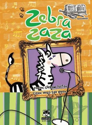 Zebra Zaza – Görkem Yeltan – Marsık Kitap kitap kapağı