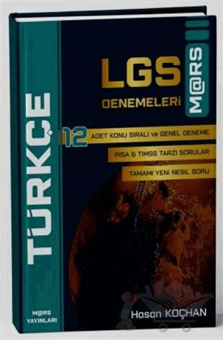 2022 Türkçe LGS Denemeleri – Hasan Koçhan – Mars Yayınları kitap kapağı