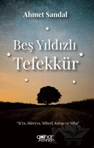 Beş Yıldızlı Tefekkür – Ahmet Sandal – Gülnar Yayınları kitap kapağı