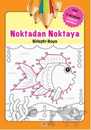 Noktadan Noktaya Birleştir - Boya – Kolektif – Pia Çocuk Yayınları kitap kapağı