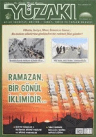 Yüzakı Aylık Edebiyat, Kültür - Sanat, Tarih ve Toplum Dergisi Sayı: 171 Mayıs 2019 – Yüzakı Yayıncılık kitap kapağı