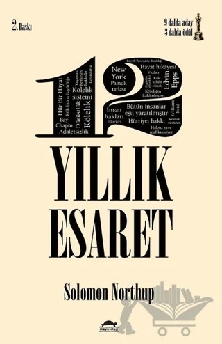 12 Yıllık Esaret – Solomon Northup – Maya Kitap kitap kapağı