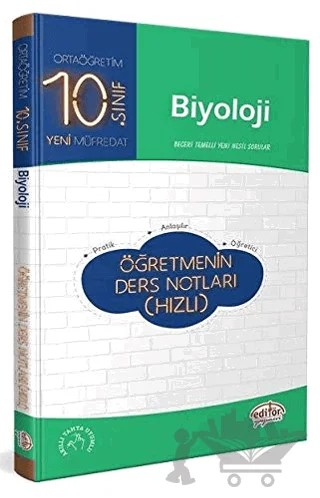 10. Sınıf Biyoloji Öğretmenin Ders Notları (Hızlı) – Kolektif – Editör Yayınevi kitap kapağı