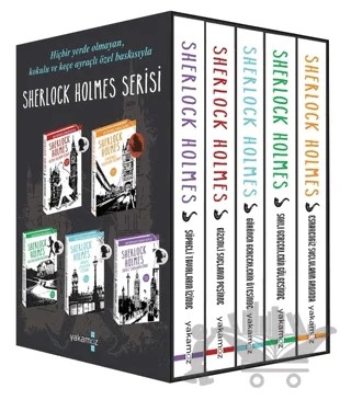 Sherlock Holmes Serisi ( 5 Kitap ) – Kolektif – Yakamoz Yayınevi kitap kapağı