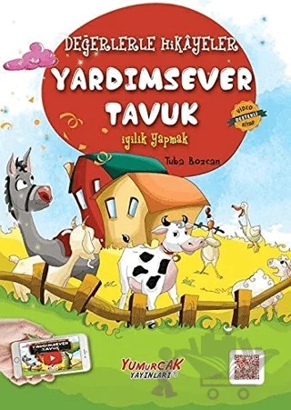 Yardımsever Tavuk – Tuba Bozcan – Yumurcak Yayınları kitap kapağı