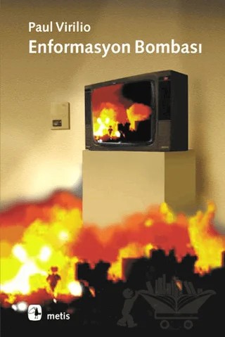 Enformasyon Bombası – Paul Virilio – Metis Yayınları kitap kapağı