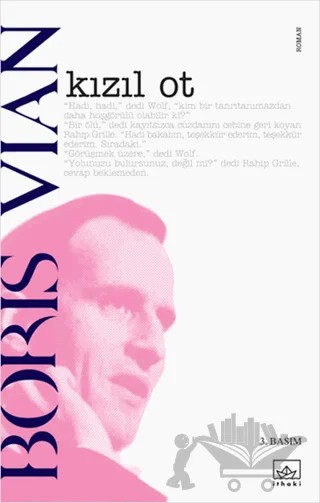 Kızıl Ot – Boris Vian – İthaki Yayınları kitap kapağı