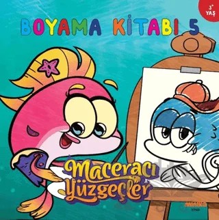 Maceracı Yüzgeçler Boyama Kitabı 5 – Kolektif – Minika kitap kapağı