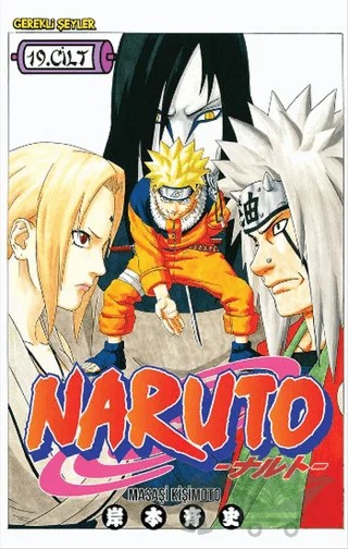 Naruto 19. Cilt – Masaşi Kişimoto – Gerekli Şeyler Yayıncılık kitap kapağı